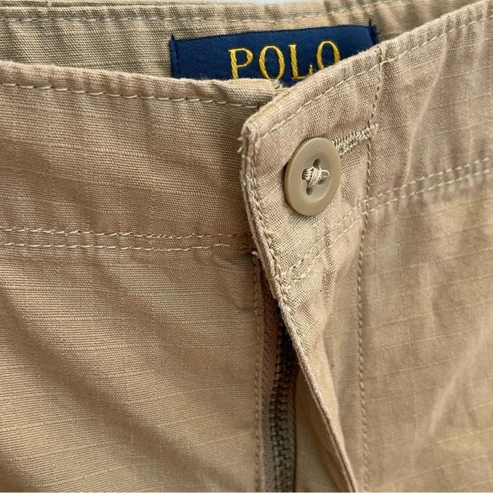 Polo Ralph Lauren Shorts Kids 18 Tan Cargo Chino Shorts